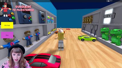 ROBLOX Escape The Cookie Monster Toys R Us Obby