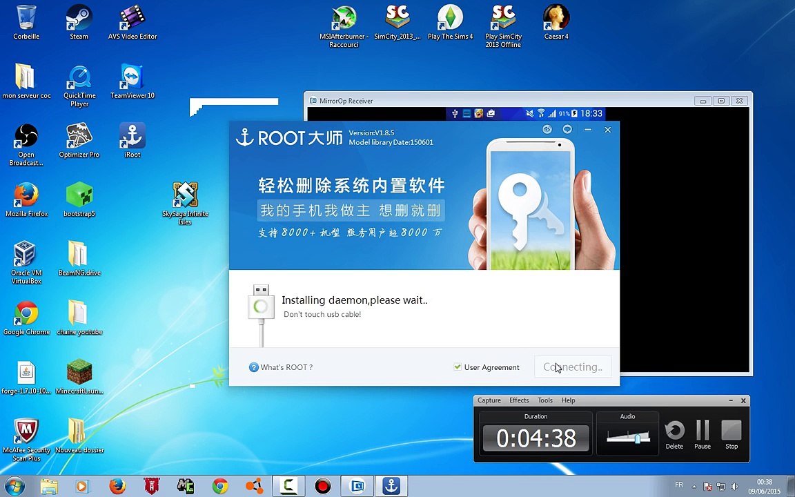 Comment rooter son téléphone android avec Iroot