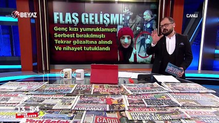 Genç kızı yumruklayan kişi neden bırakıldı?