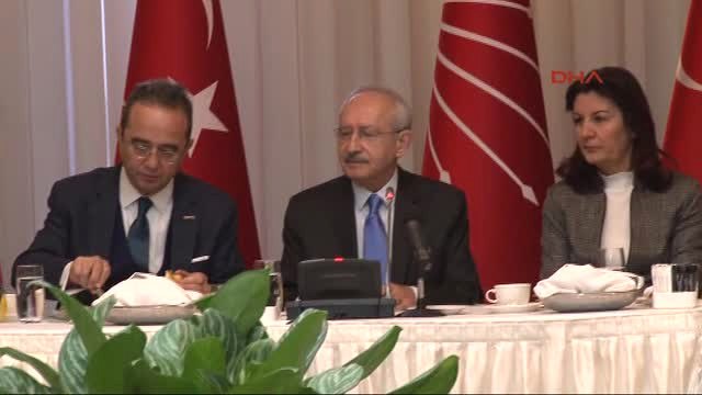 Kılıçdaroğlu, Ankara'da Medya Temsilcileriyle Bir Araya Geldi-1