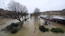 El Sena alcanza en París su máximo nivel de crecida