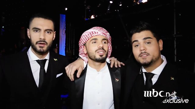 الاجواء دائماً رائعة في الكواليس مع المشتركين