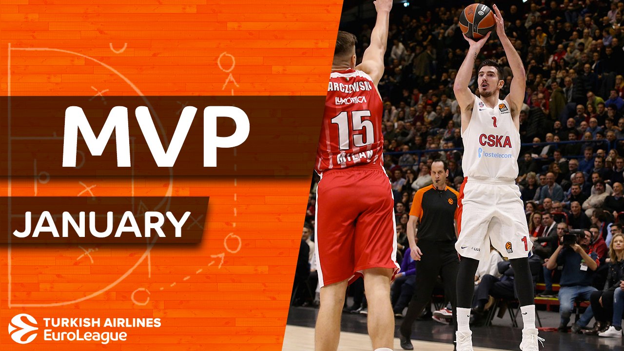 Turkish Airlines EuroLeague MVP for January: Nando De Colo, CSKA Moscow