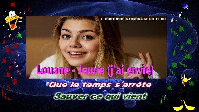 Louane - Jeune [J'ai envie] KARAOKE / INSTRUMENTAL
