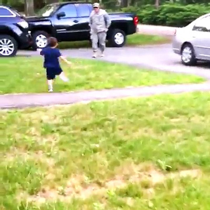 Thank you for your service, now let’s play! Kids with their veteran parents! 