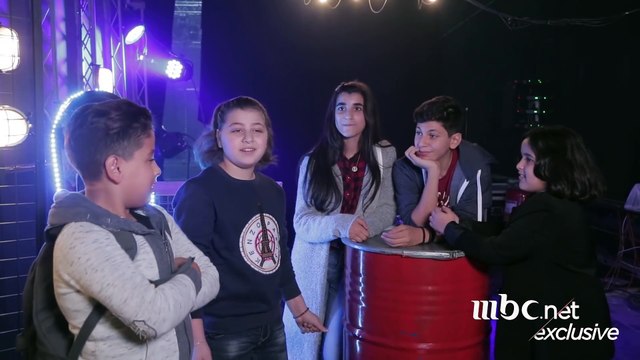TheVoiceKids أجواء من المرح والتسلية بين مواهب فريق تامر