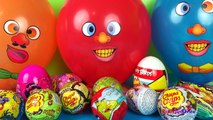 Balloon Pop Blind Bag Surprises Chocolate Surprise eggs Chupa Chups Eggs Angry Birds Disney princess