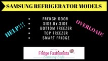 SAMSUNG REFRIGERATORS - All of the Samsung refrigerator models, dimensions, features, etc...