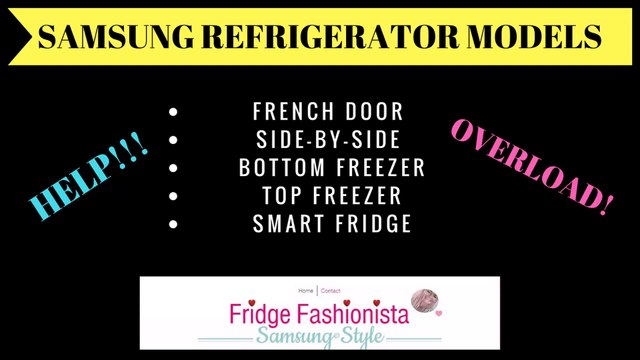 SAMSUNG REFRIGERATORS - All of the Samsung refrigerator models, dimensions, features, etc...