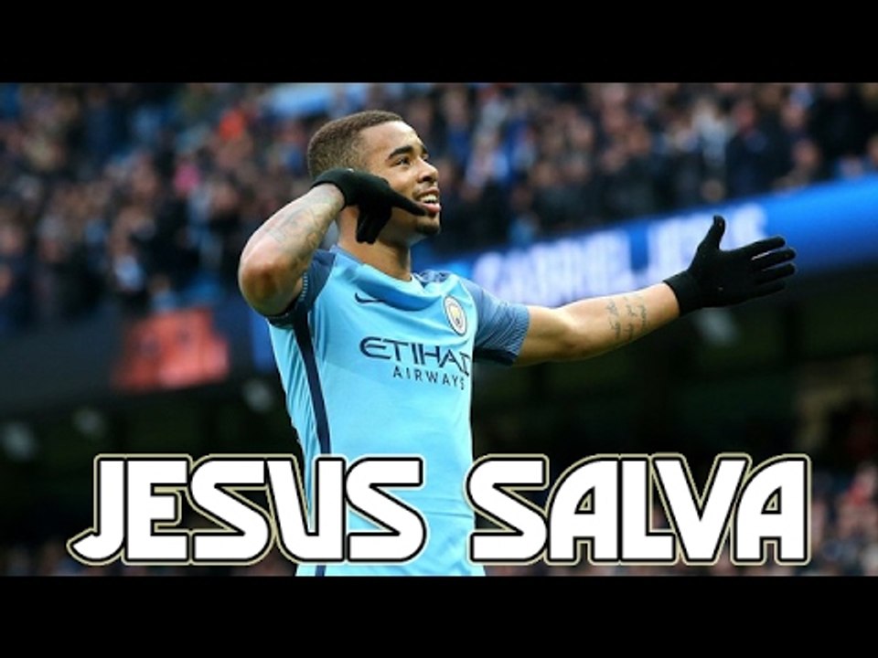 Gabriel Jesus vs Swansea City (JESUS SALVA - 05...