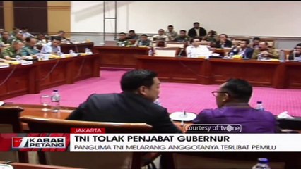 Tải video: Panglima Tolak Usulan TNI Jabat Gubernur