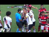 CONFUSÃO !!! LUIS FABIANO PEITA O ARBITRO E É EXPULSO - Flamengo 2 x 2 Vasco