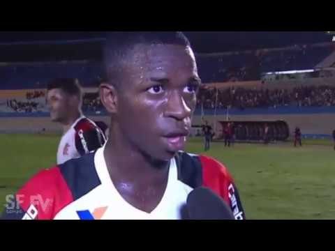 OLHA O QUE O VINÍCIUS JÚNIOR FEZ CONTRA O ATLÉTICO-GO PELO BRASILEIRÃO