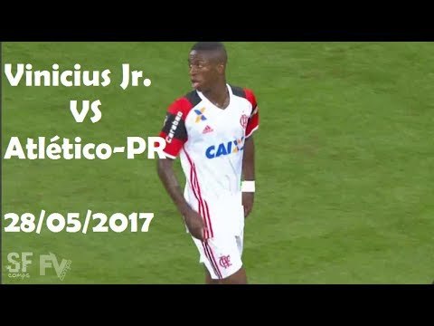 OLHA A ATUAÇÃO DE VINICIUS JUNIOR CONTRA O ATLÉTICO-PR NA ARENA DA BAIXADA