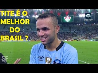 OLHA O QUE O LUAN FALOU SOBRE O TÉCNICO TITE DA SELEÇÃO