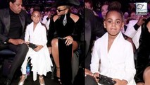 Blue Ivy Dressed In An All-White Ensemble Steals The 2018 Grammy Awards Show