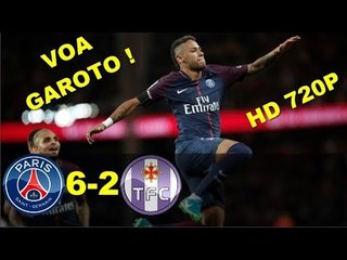 OLHA O QUE NEYMAR FEZ CONTRA O TOULOUSE (20/08/2017) HUMILHOU E MARCOU DOIS GOLS !