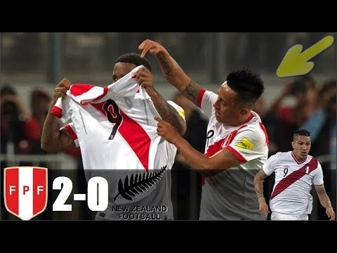 Peru 2 x 0 Nova Zelândia - Melhores Momentos - GUERRERO VAI PRA COPA ! - Repescagem Copa Russia 2018