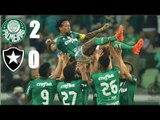 Palmeiras 2 x 0 Botafogo - DESPEDIDA DE ZÉ ROBERTO DO FUTEBOL - Melhores Momentos - Brasileirão 2017