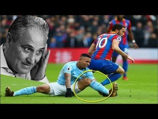 GABRIEL JESUS SOFRE GRAVE LESÃO A POUCOS MESES DA COPA DO MUNDO 2018