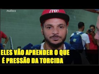 PARÁ MANDOU RECADO: "O INDEPENDIENTE VAI APRENDER O QUE É PRESSÃO COM A TORCIDA DO FLAMENGO"