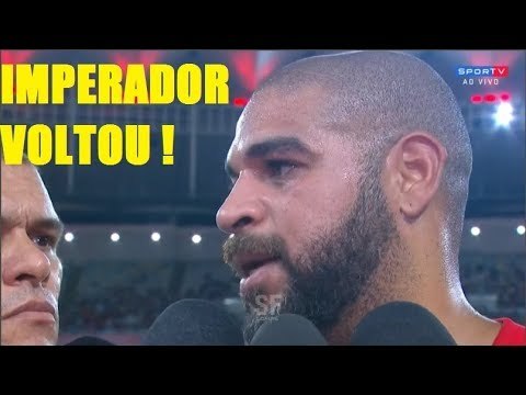 OLHA O QUE ADRIANO FALOU APÓS VOLTAR A JOGAR NO MARACANÃ - JOGO DAS ESTRELAS DO ZICO 27/12/2017