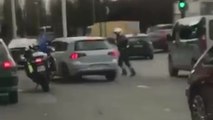 Un policier tire sur un automobiliste qui prend la fuite