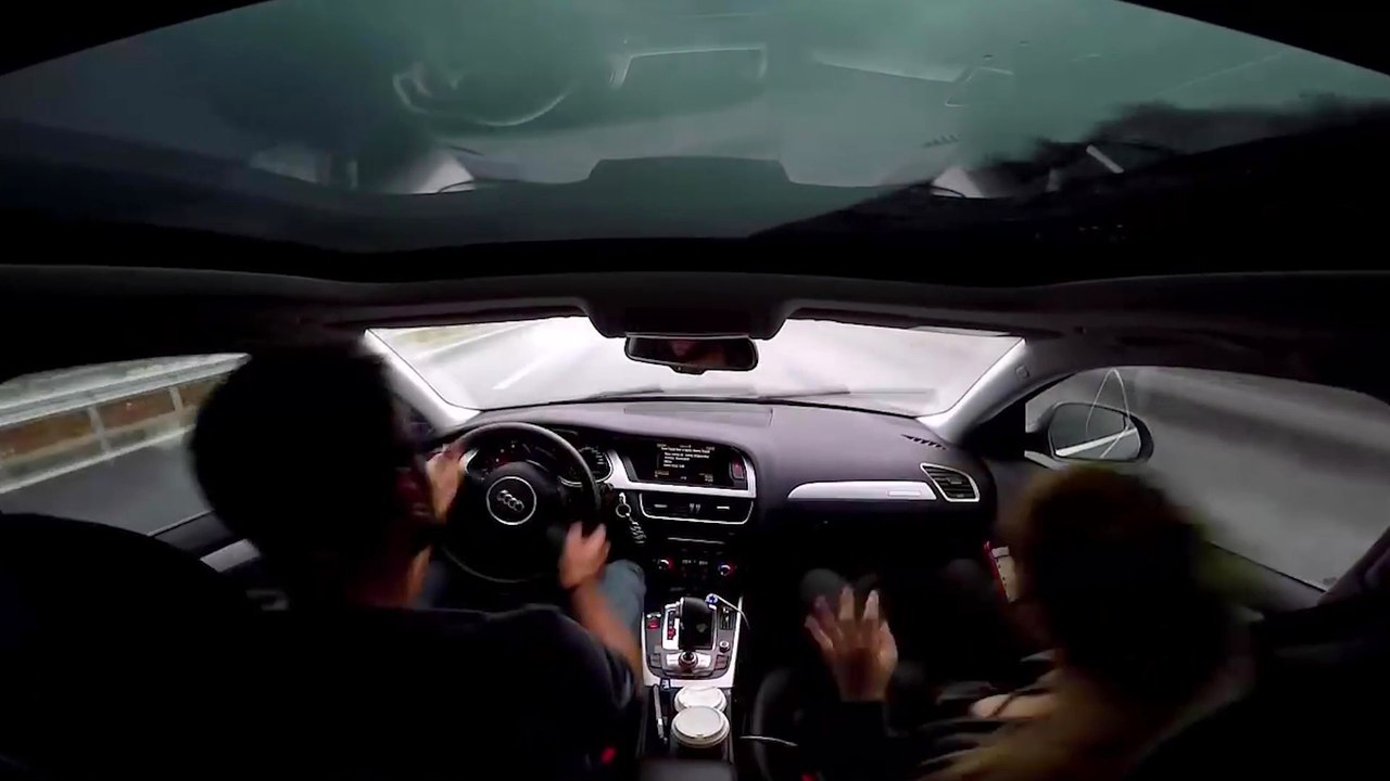 Il perd le contrôle de son Audi A4 à 140 km/h