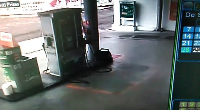 Assalto a posto de combustível em Cajazeiras