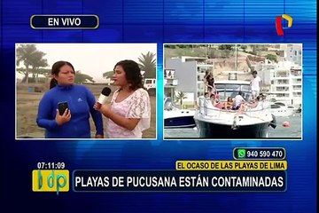 Naplo - Pucusana: vecinos se enfrentan por playas contaminadas