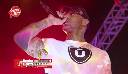 Concert : BOOBA au Stade du 28 Septembre à Conakry