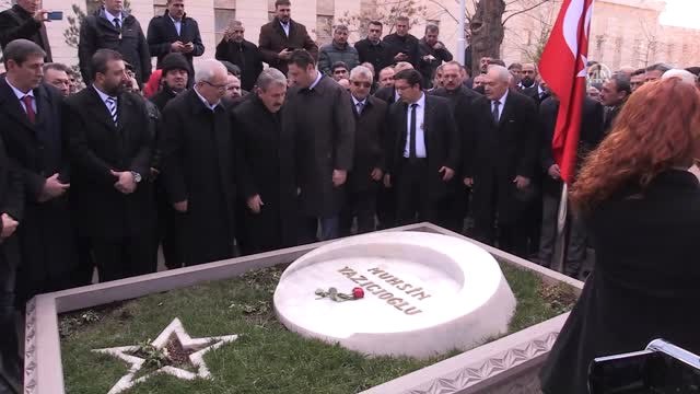 BBP'nin 25. Kuruluş Yıl Dönümü - Destici, Muhsin Yazıcıoğlu'nun Kabrini Ziyaret Etti