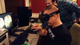 Testing out the Oculus Rift