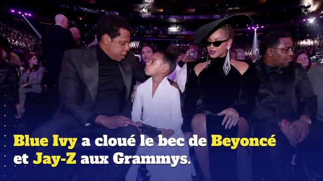 Blue Ivy cloue le bec à Beyoncé et Jay-Z aux Grammys