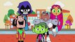 Teen Titans Go! Color Swap Transforms Trigon and Terra Characters in TTG! Coloring For Kids