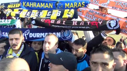 Hatay Taraftar Grupları Mehmetciğe Destek İçin Hassa Da
