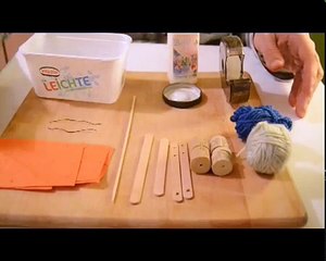 Spielzeug DIY: Seilbahn basteln