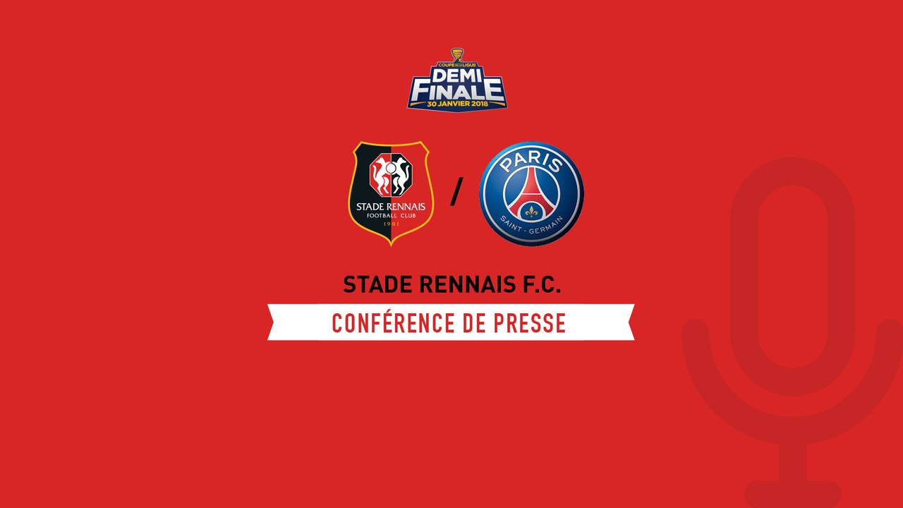1/2CDL. SRFC/PSG : Conférence de presse de Sabri Lamouchi