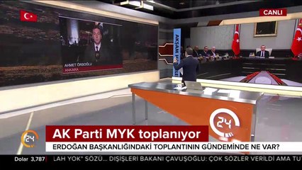 AK Parti MYK toplanıyor