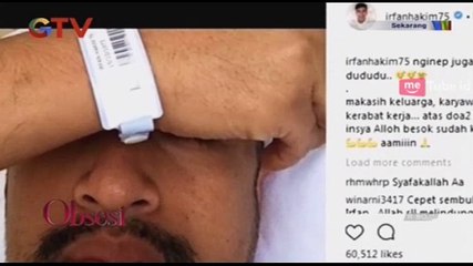 Kelelahan, Penyakit Lama Irfan Hakim Kambuh Lagi