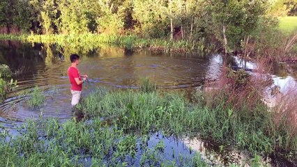 Amazing Cast Net Fishing In Florida After Nightmare Irma