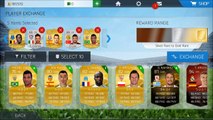 FIFA 16 mobile BEST EVER PLAYER exchange 95 Ozil 94 Kroos and more inform and special card