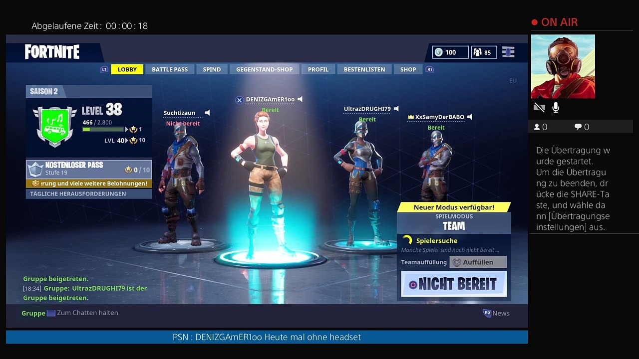 Fortnite |ERSTER STREAM