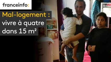 Mal-logement : vivre à quatre dans 15 m²