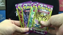 Pokemon Cards Opening 4 Phantom Forces Packs from Dollar Tree
