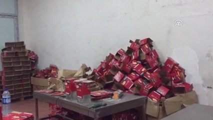 Sancaktepe'de Kaçak Kahve ve İlaç Operasyonu