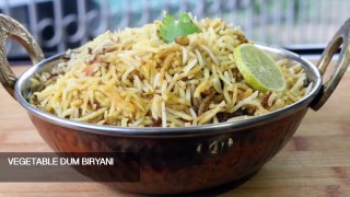 Vegetable Biryani | Easy Homemade Biryani Recipe | Hydrabadi Dum Biryani Video | bharatzkitchen