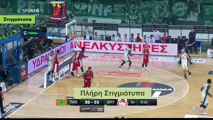 Παναθηναϊκός 68-61 Ολυμπιακός - 3η Περίοδος - Στιγμιότυπα - 29.01.2018