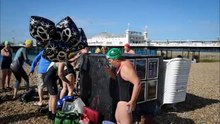 The Charity Swimmer Fionas Brighton Swim July 19 2015