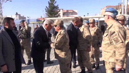 Jandarma Bölge Komutanı Tümgeneral Koç Suriye Sınırında